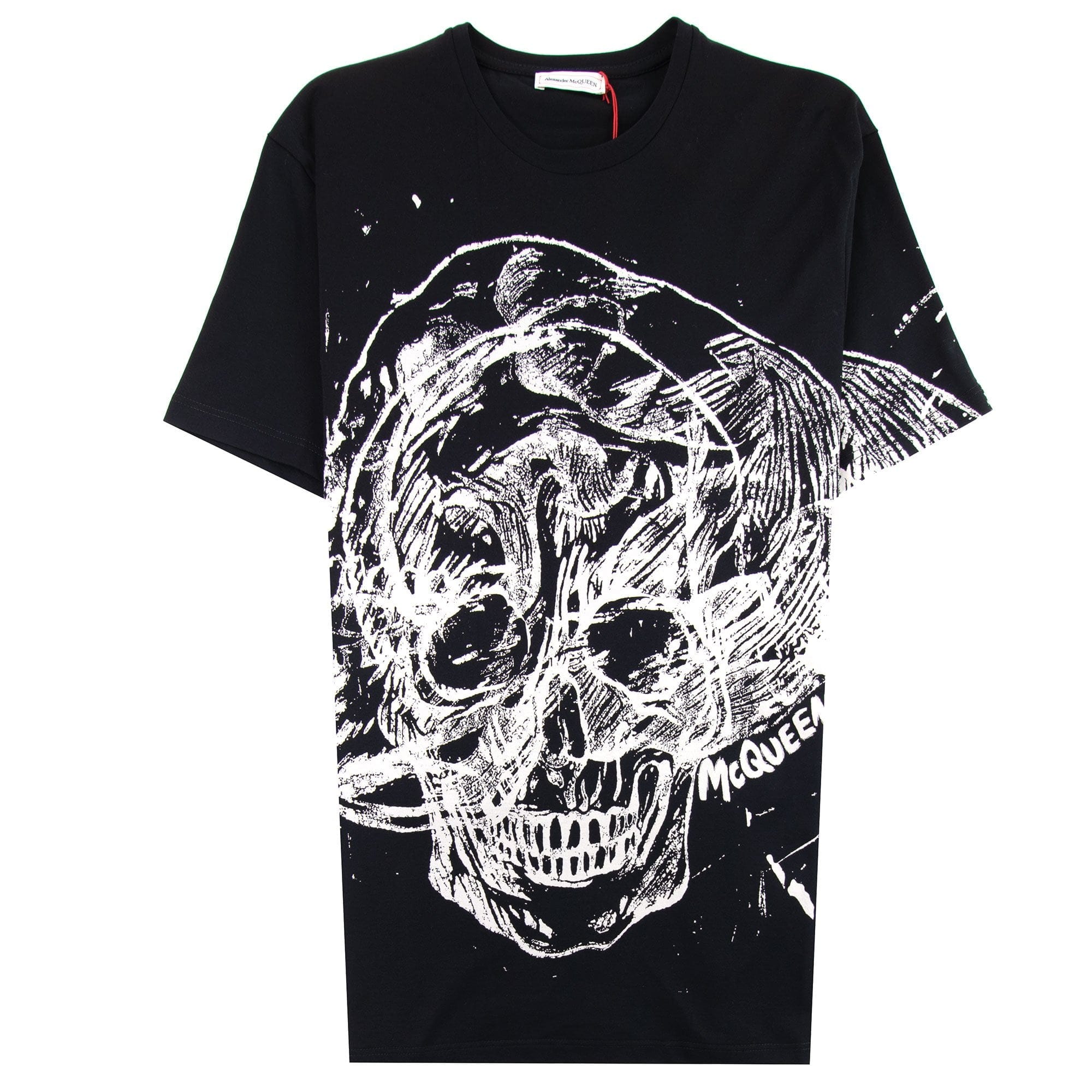 Alexander McQueen Skull Print T-shirt Black