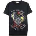 Alexander McQueen Glowing Botanical Skull T-shirt Black