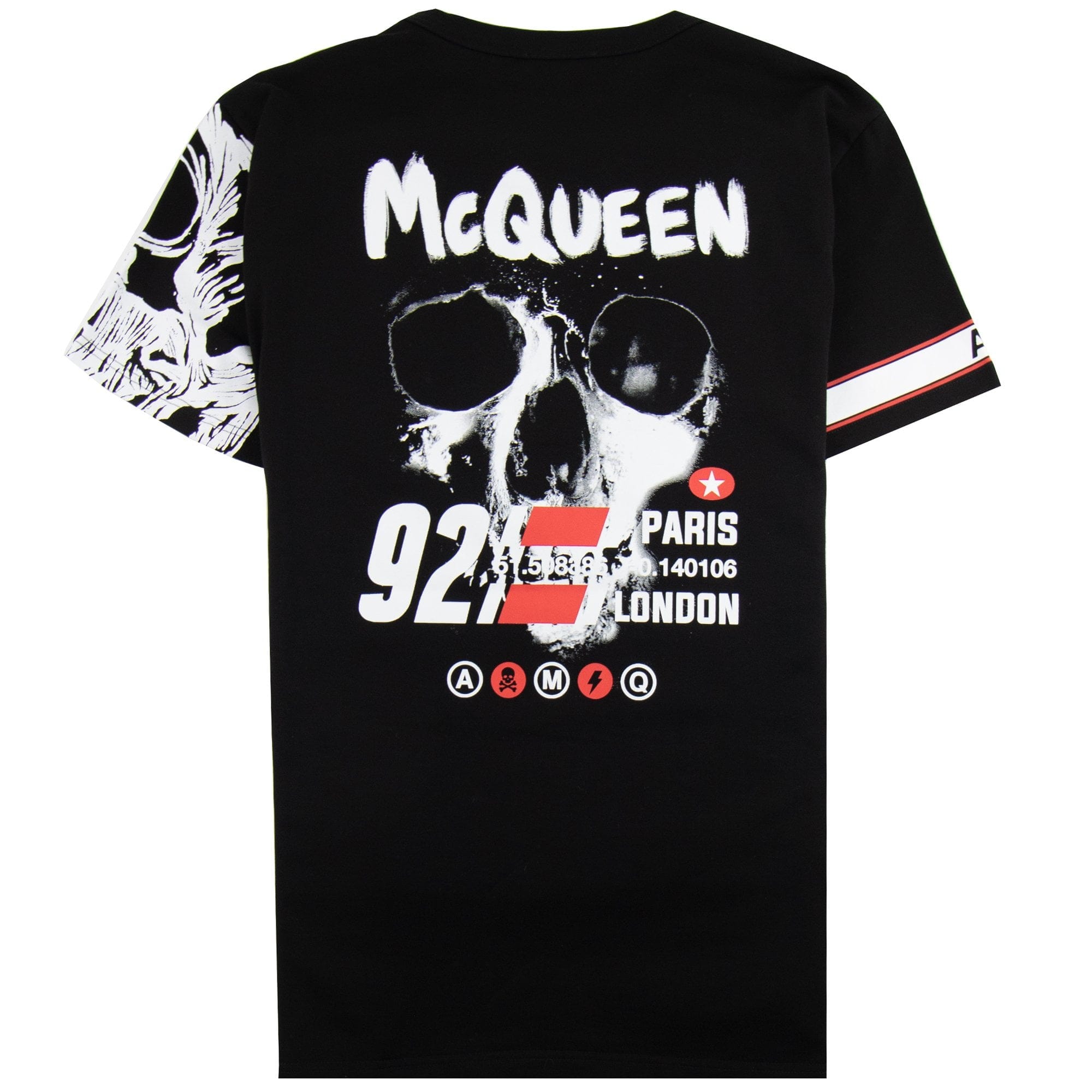 Alexander McQueen Biker Graphic T-shirt Black