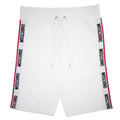 Moschino Underwear Logo Tape Shorts White 001