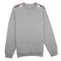 Moschino Underwear Tape Shoulder Logo Sweatshirt Grey 0489