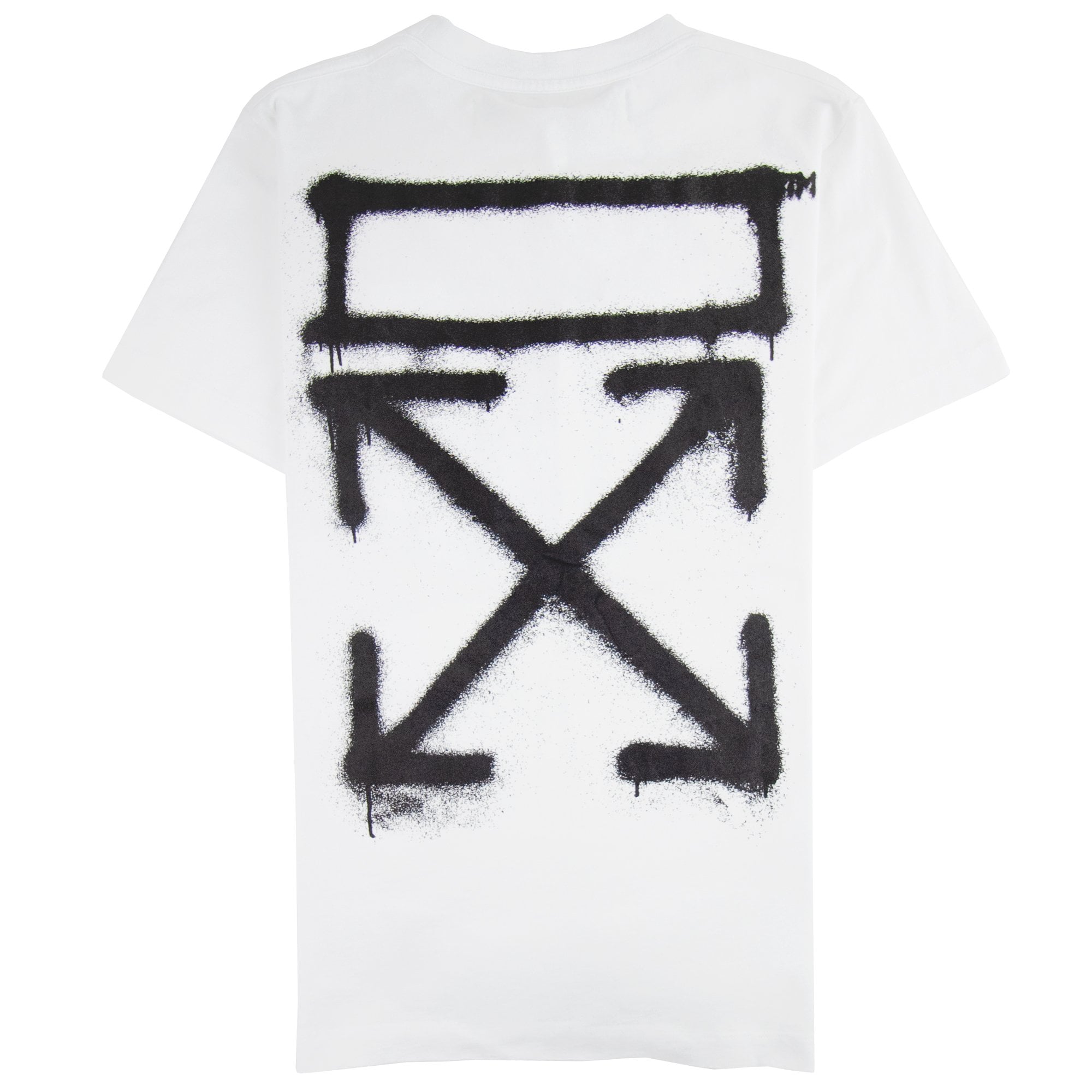 Off White Spray Paint S/S T-shirt White