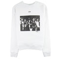 Off White Spray Paint Crewneck Sweatshirt White