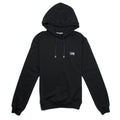 Dolce & Gabbana Metal Logo Patch Hoodie Black N0000