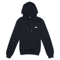 Dolce & Gabbana Metal Logo Patch Hoodie Navy Blue B0665