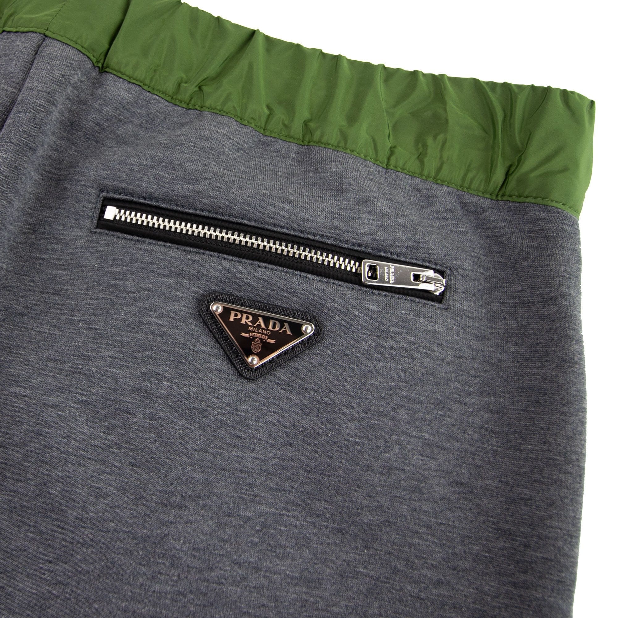 Prada Technical Cotton Trousers Nero