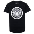 Balmain Cotton T-shirt Velvet Medallion Black