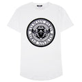 Balmain Cotton T-shirt With Velvet Medallion White