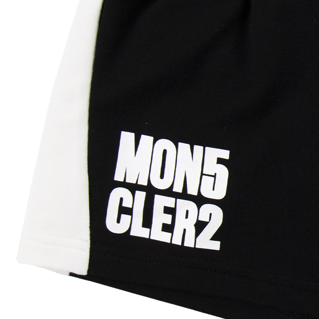 Moncler Junior Logo Shorts Black