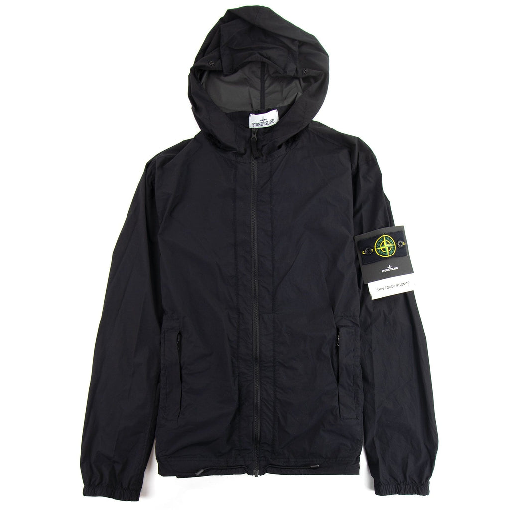 Stone Island Skin Touch Nylon-Tc Packable Jacket Black V0029