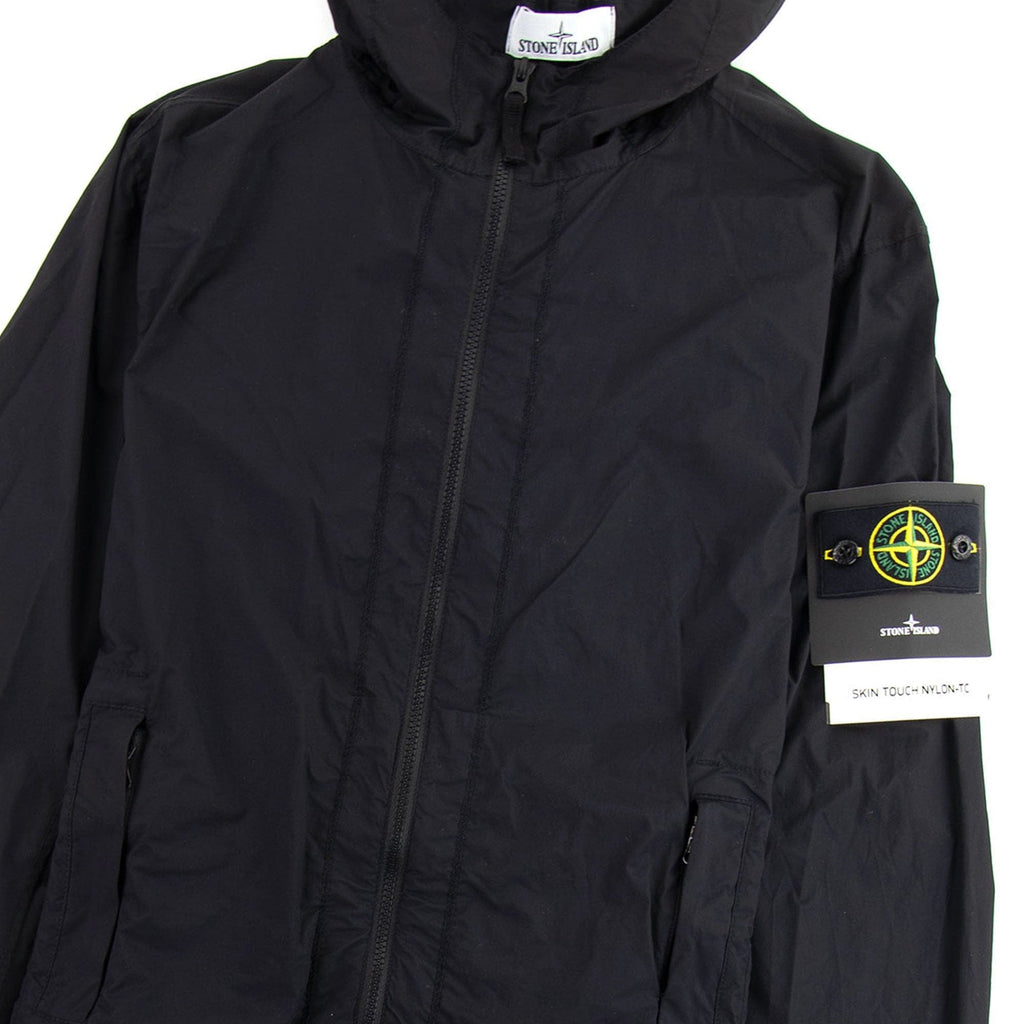 Stone Island Skin Touch Nylon-Tc Packable Jacket Black V0029