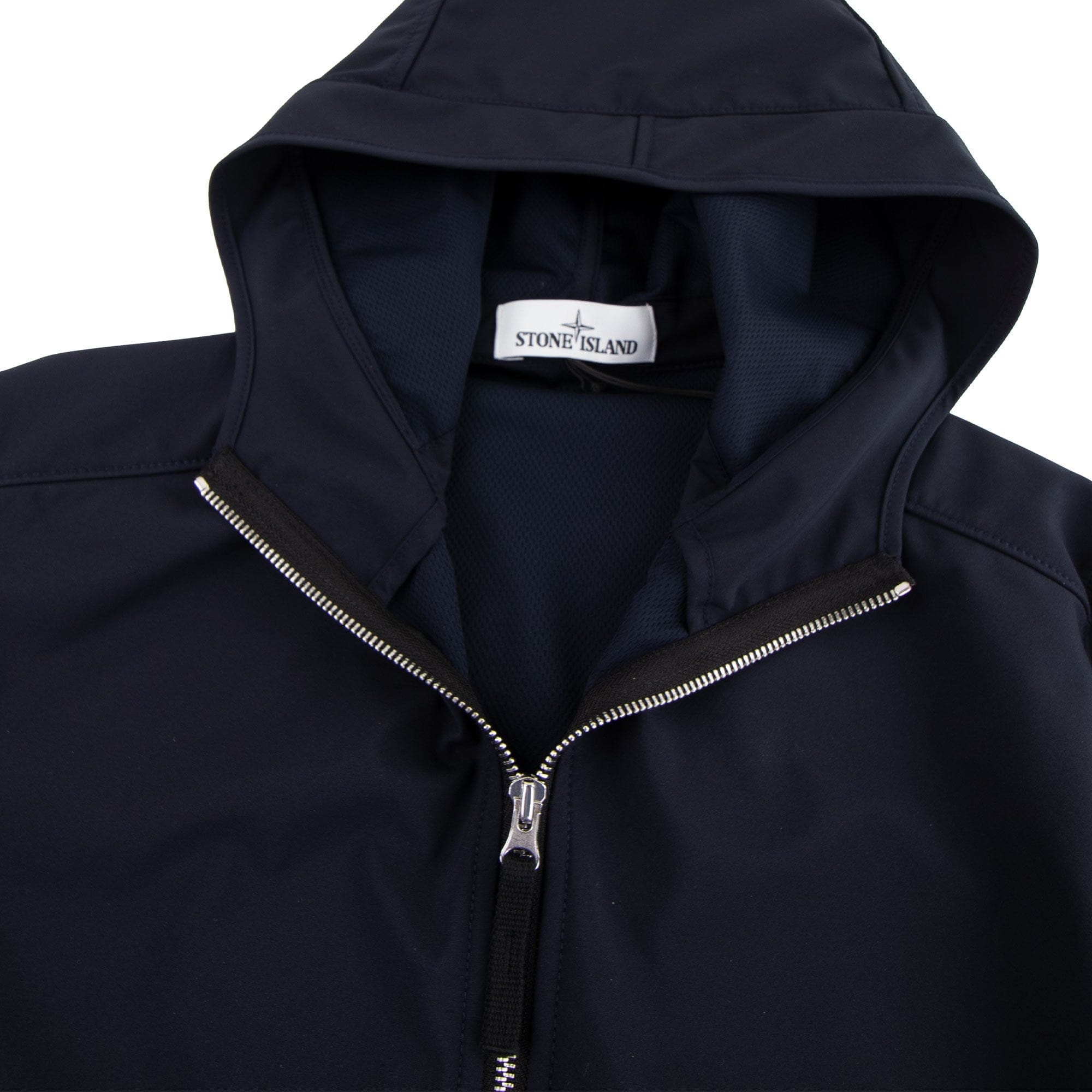 Stone Island 40927 Light Soft Shell-r Jacket Navy V0020