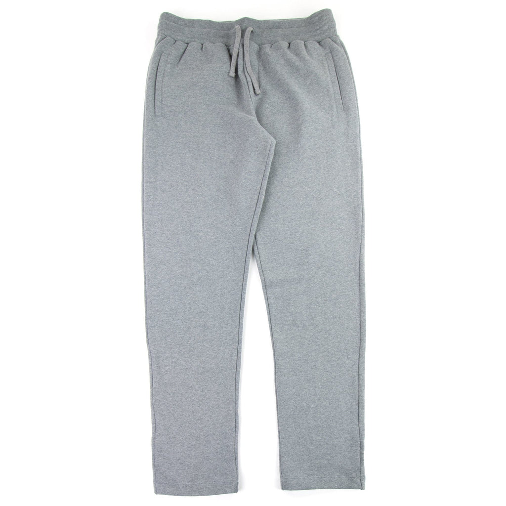 Dolce &amp; Gabbana Metal Logo Straight Cuff Pants Grey S8291