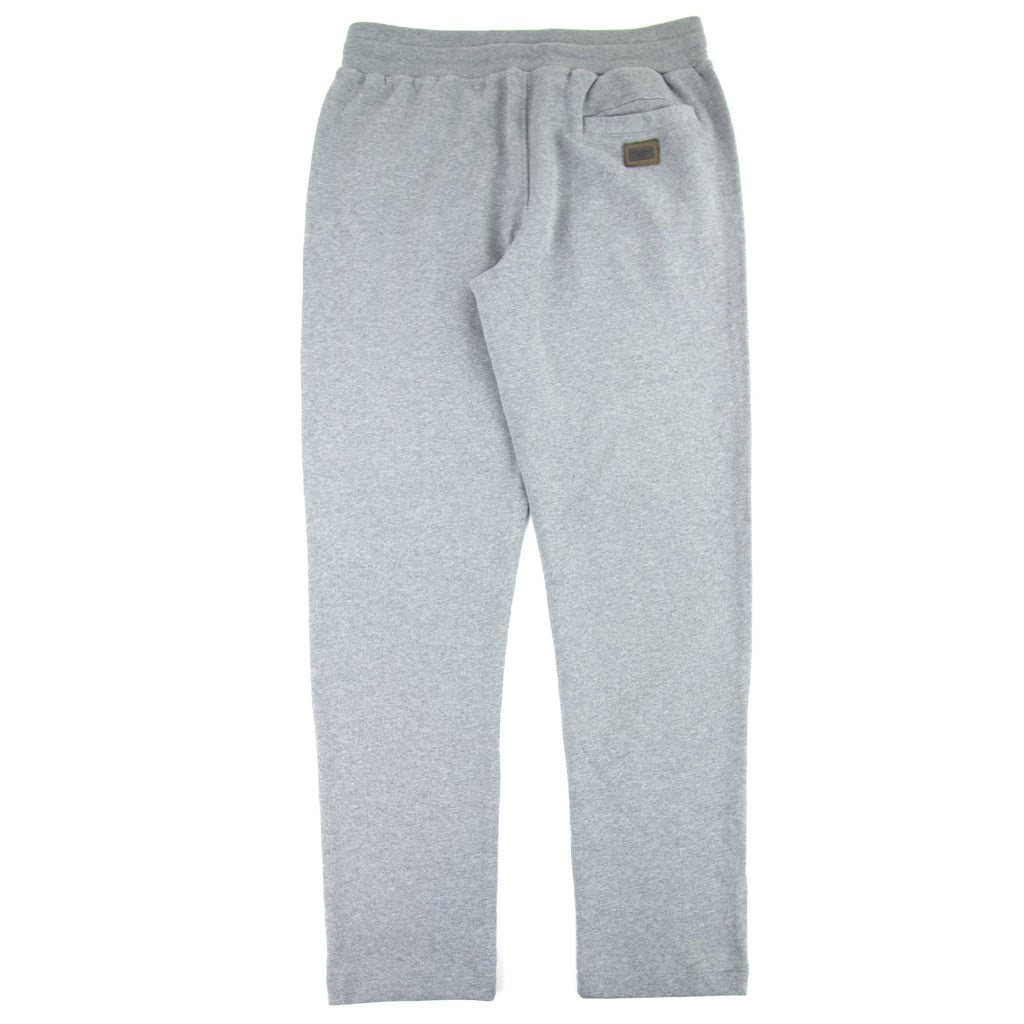 Dolce &amp; Gabbana Metal Logo Straight Cuff Pants Grey S8291