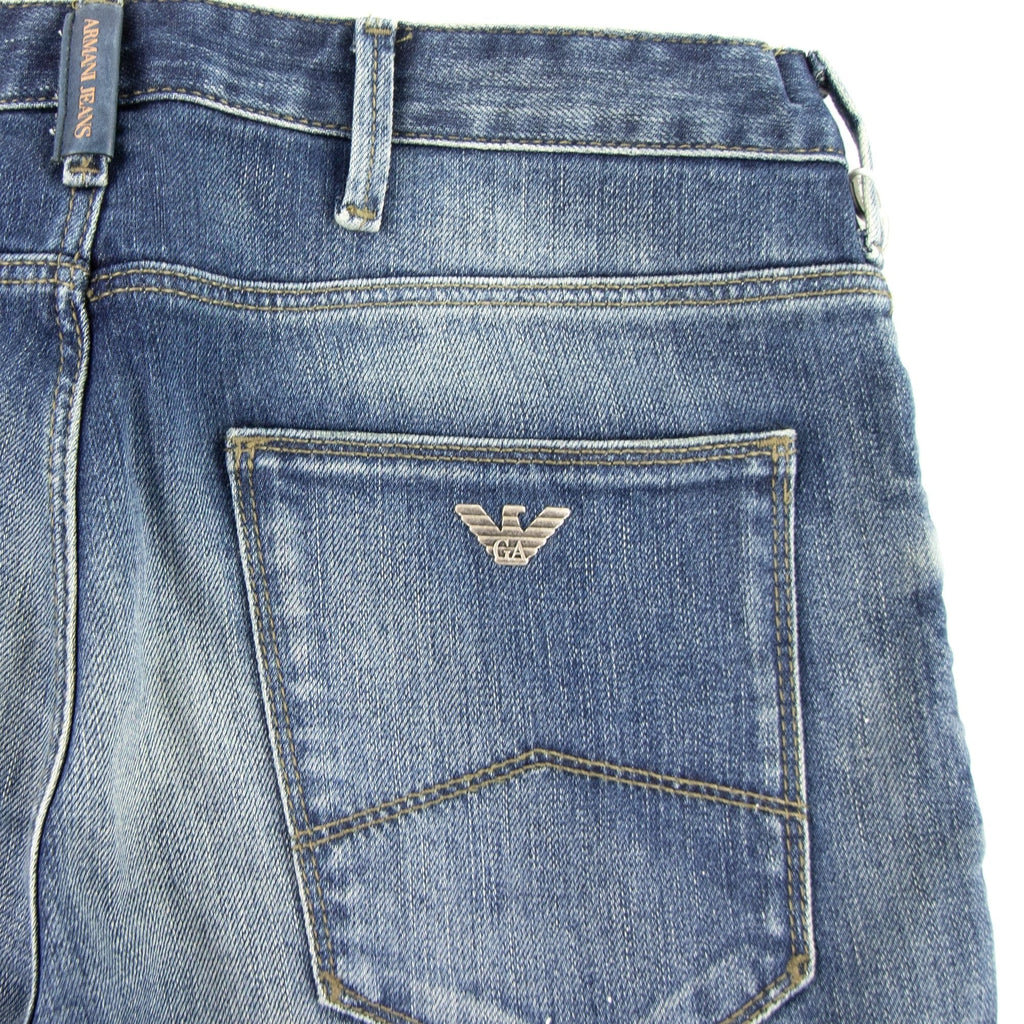 Armani Jeans J06 Stretch Slim Fit Jeans Dark Indigo