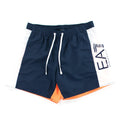 Ea7 Side Logo Shorts Navy