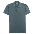 Dolce &amp; Gabbana Open Neck Polo Shirt Green