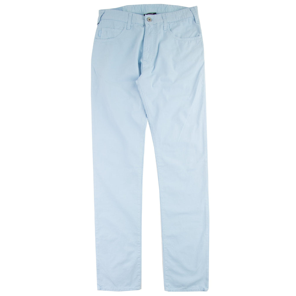 Armani Jeans J45 Slim Fit Chinos Blue