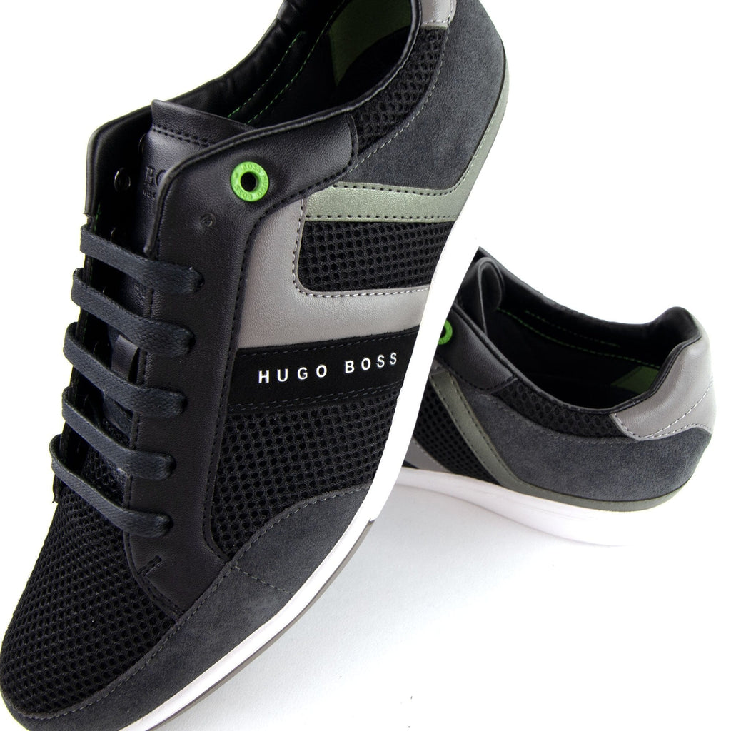 Hugo Boss Eldorado Reflect Trainers Dark Grey