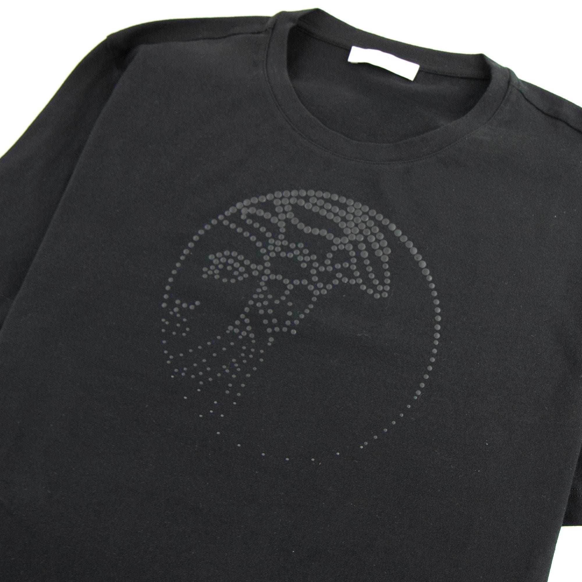 Versace Collection Studded Medusa T-shirt Black