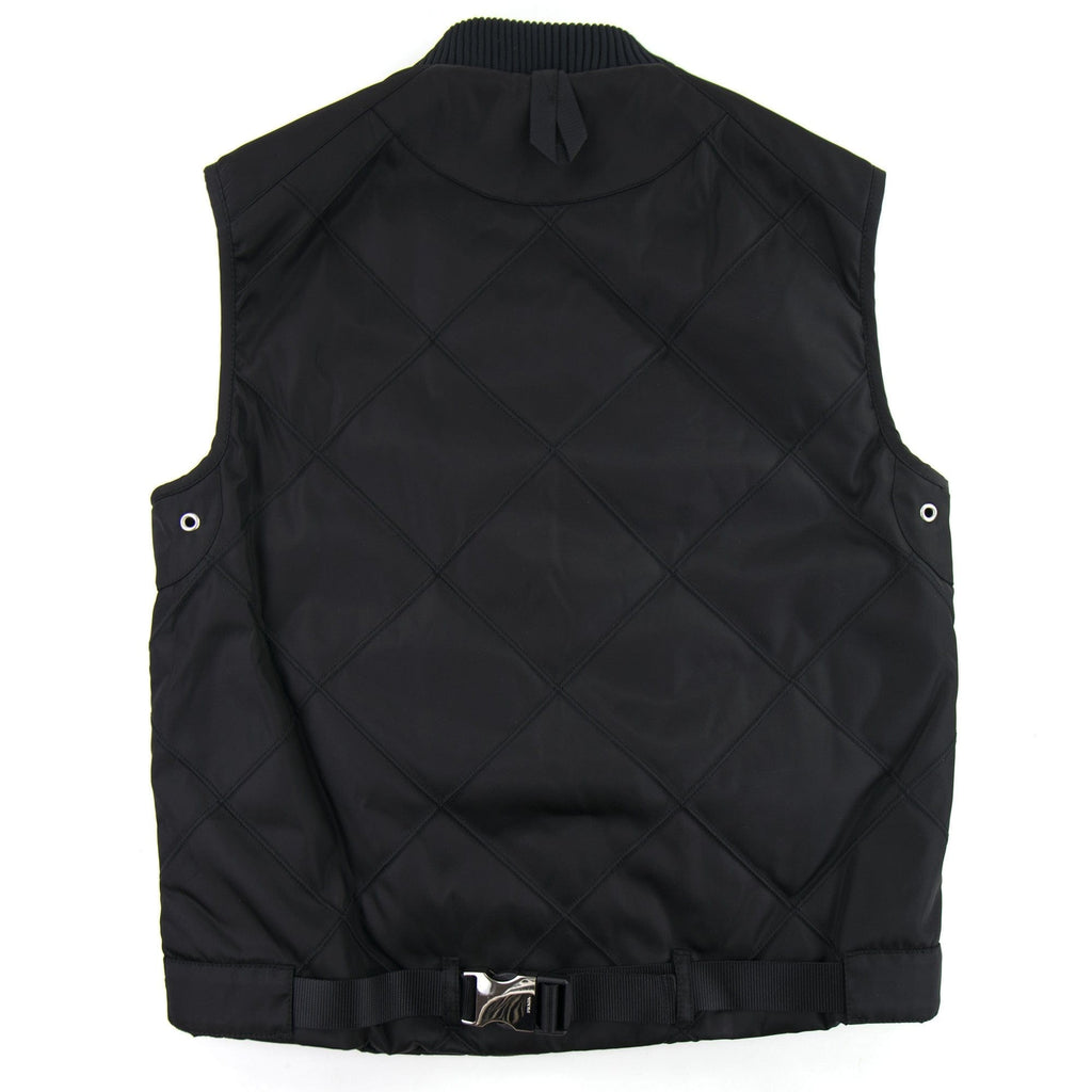 Prada Nylon Gabardine Vest Nero