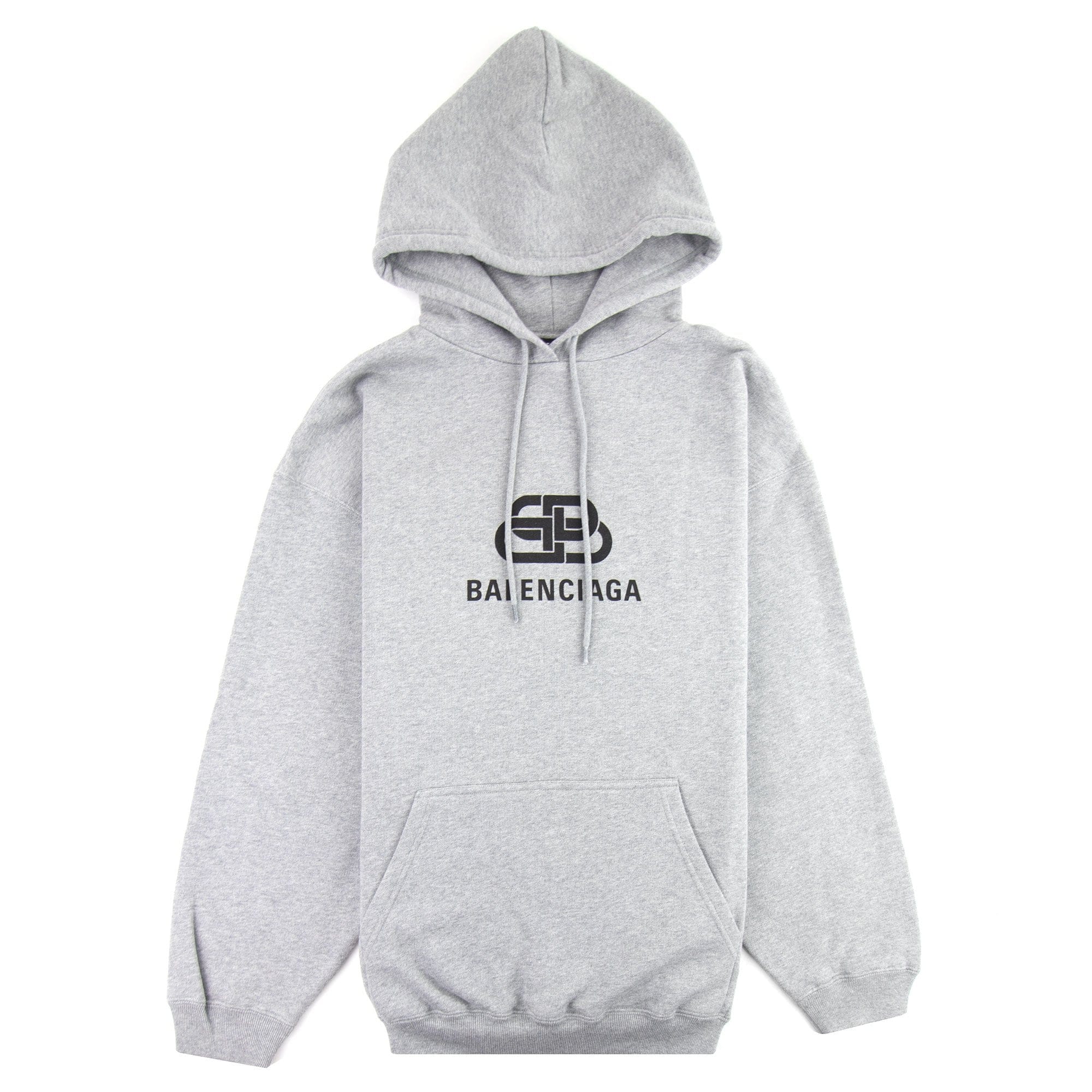 Balenciaga Bb Hoodie Grey