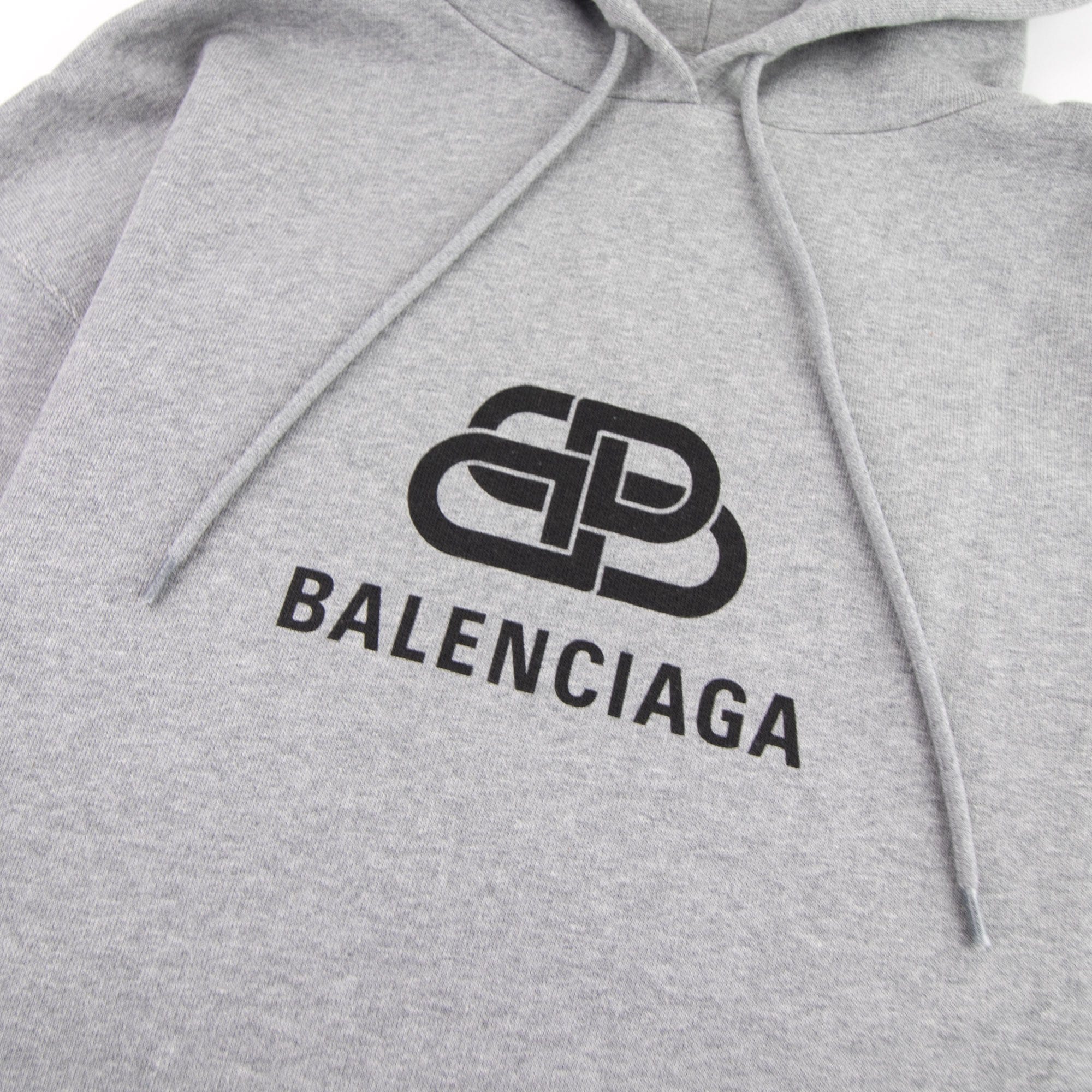 Balenciaga Bb Hoodie Grey