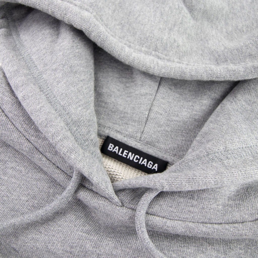 Balenciaga Bb Hoodie Grey