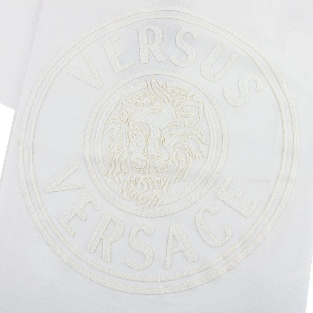 Versace Versus Slim Fit Lion T-shirt White