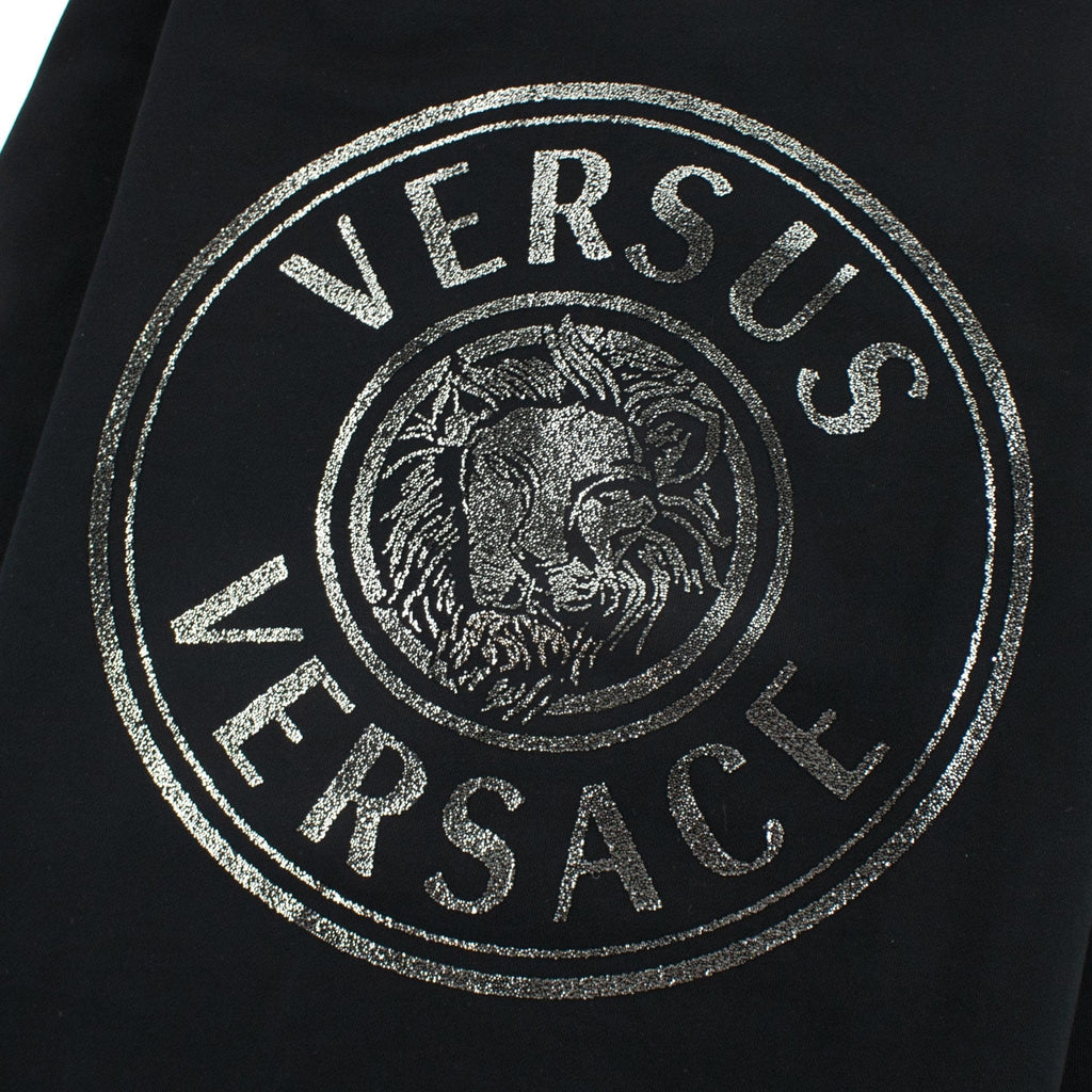 Versace Versus Lion Medallion Sweatshirt Black