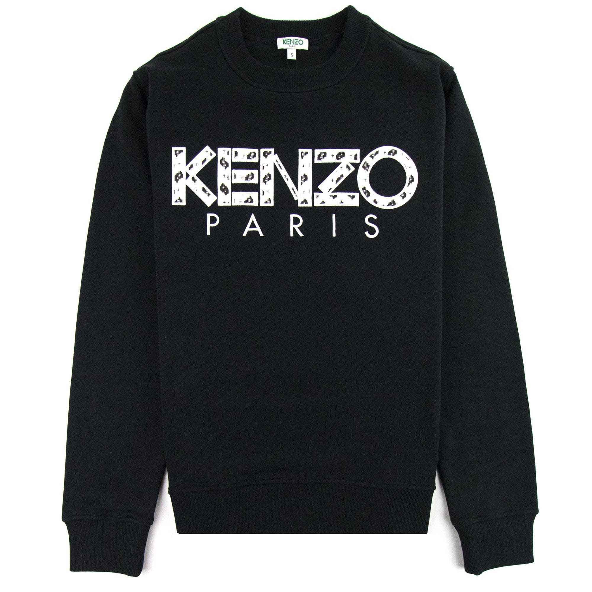 Kenzo Paris Logo Sweatshirt Black