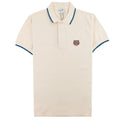Kenzo Tiger Crest K Fit Polo Ecru