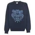 Kenzo Dot Tiger Knitwear Sweatshirt Navy