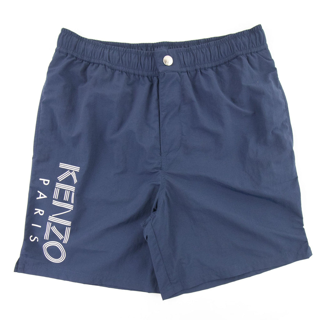 Kenzo Logo Bathing Shorts Navy