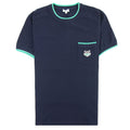 Kenzo Pocket Tiger Crest T-shirt Navy Blue