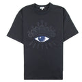 Kenzo Embroidered Icon Mesh Eye Skate T-shirt Black