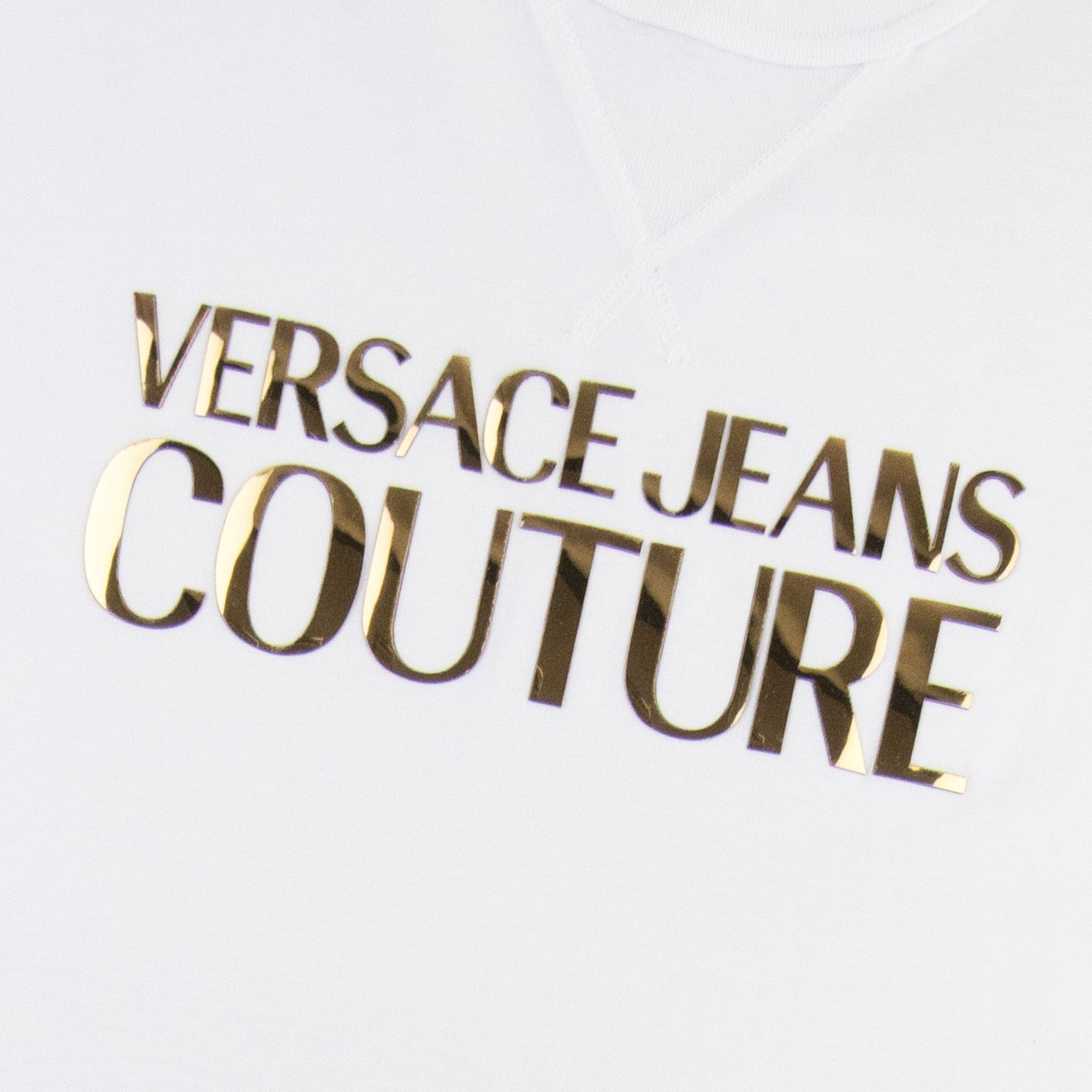 Versace Jeans Couture Foil Logo T-shirt White