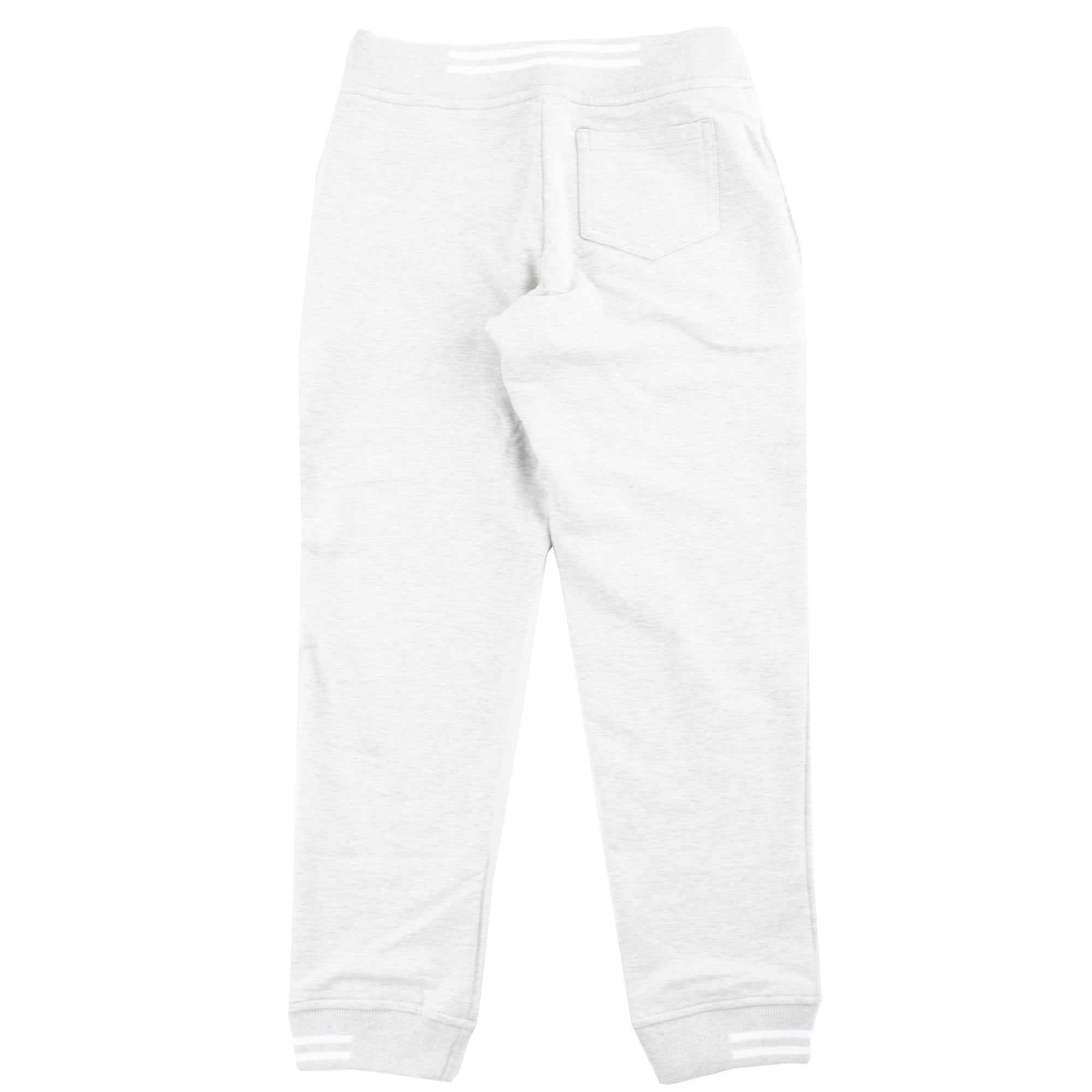 Armani Junior Logo Jogging Bottoms Grey