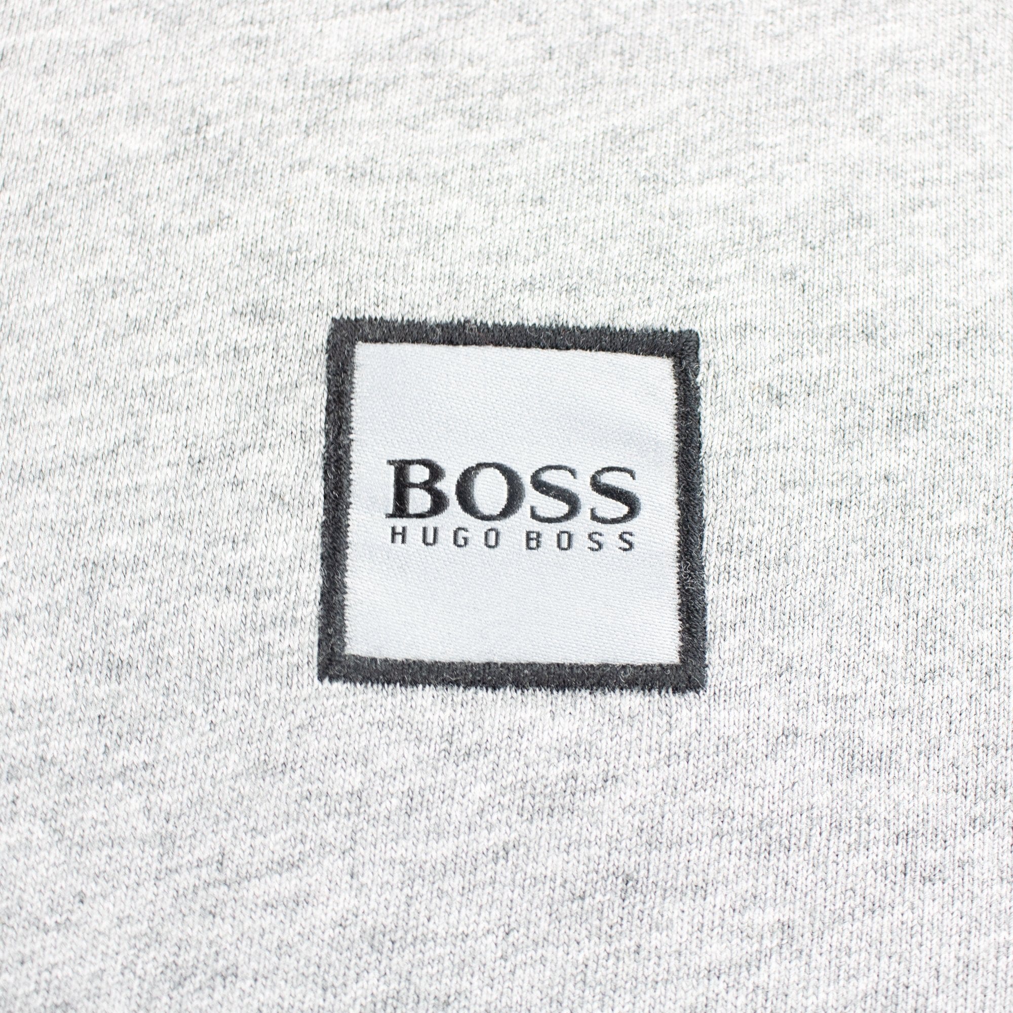 Hugo Boss Crew-neck T-shirt In Single-jersey Cotton Grey