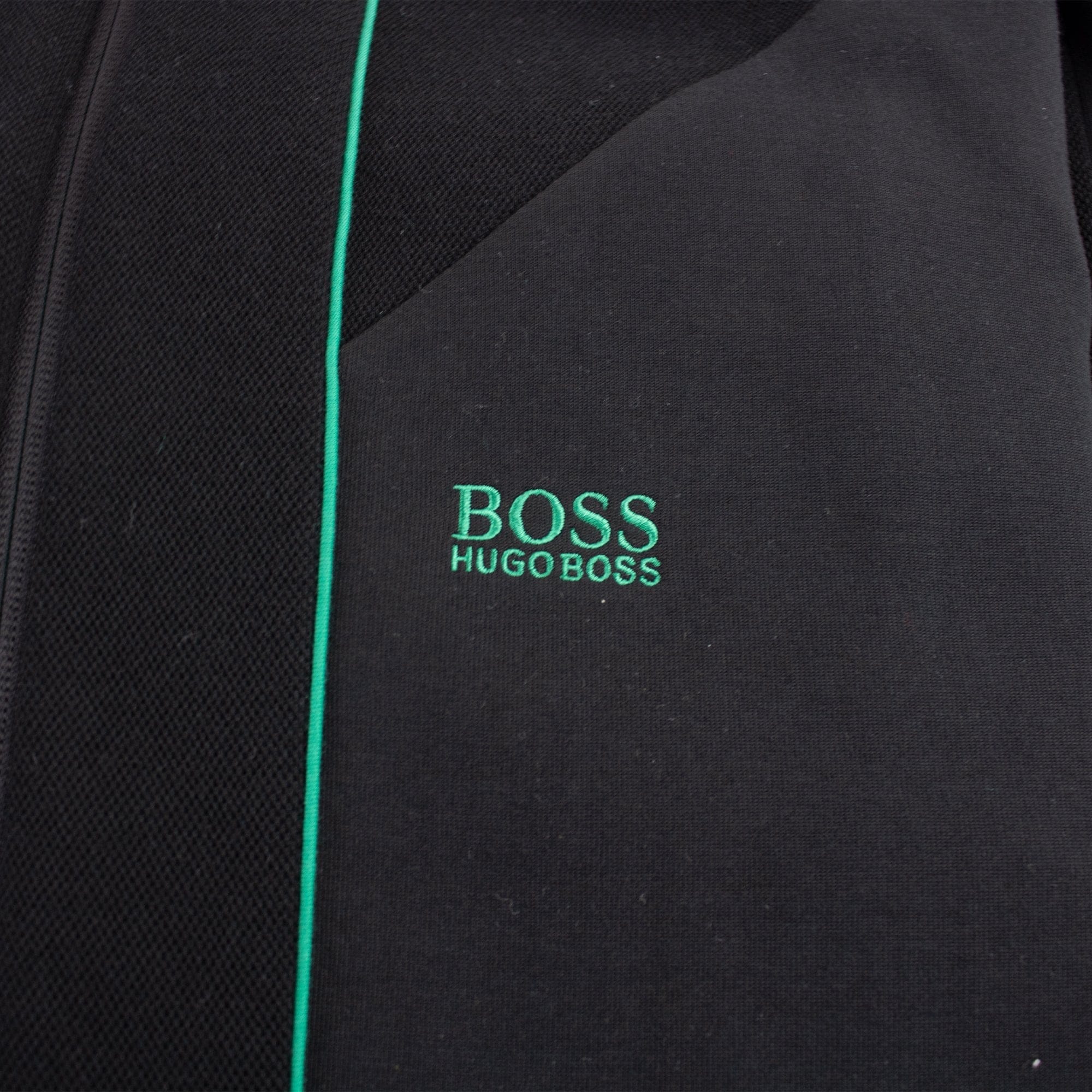 Hugo Boss Regular-fit Sweatshirt With Embroidered Logo Black