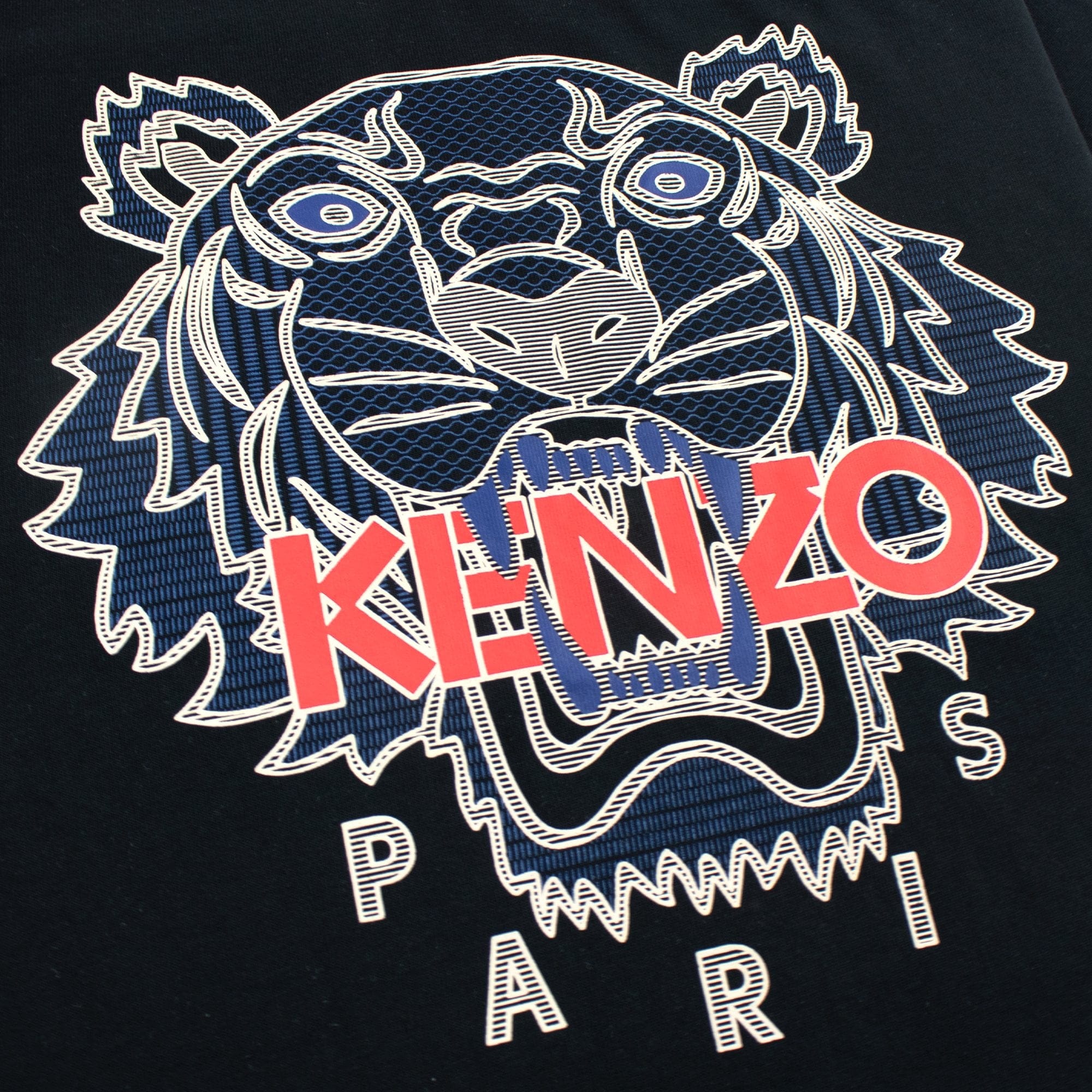 Kenzo Tiger T-shirt Black