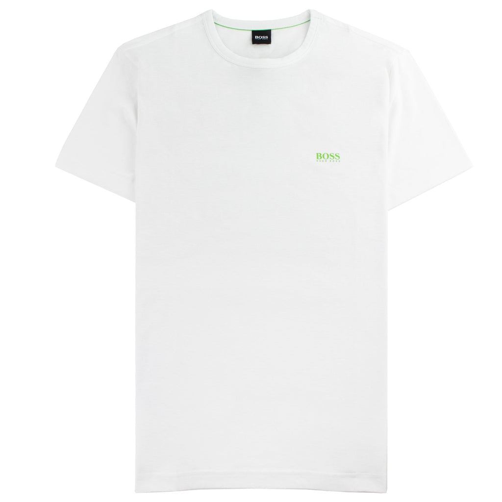 Hugo Boss Regular-fit T-shirt With Contrast Logo White