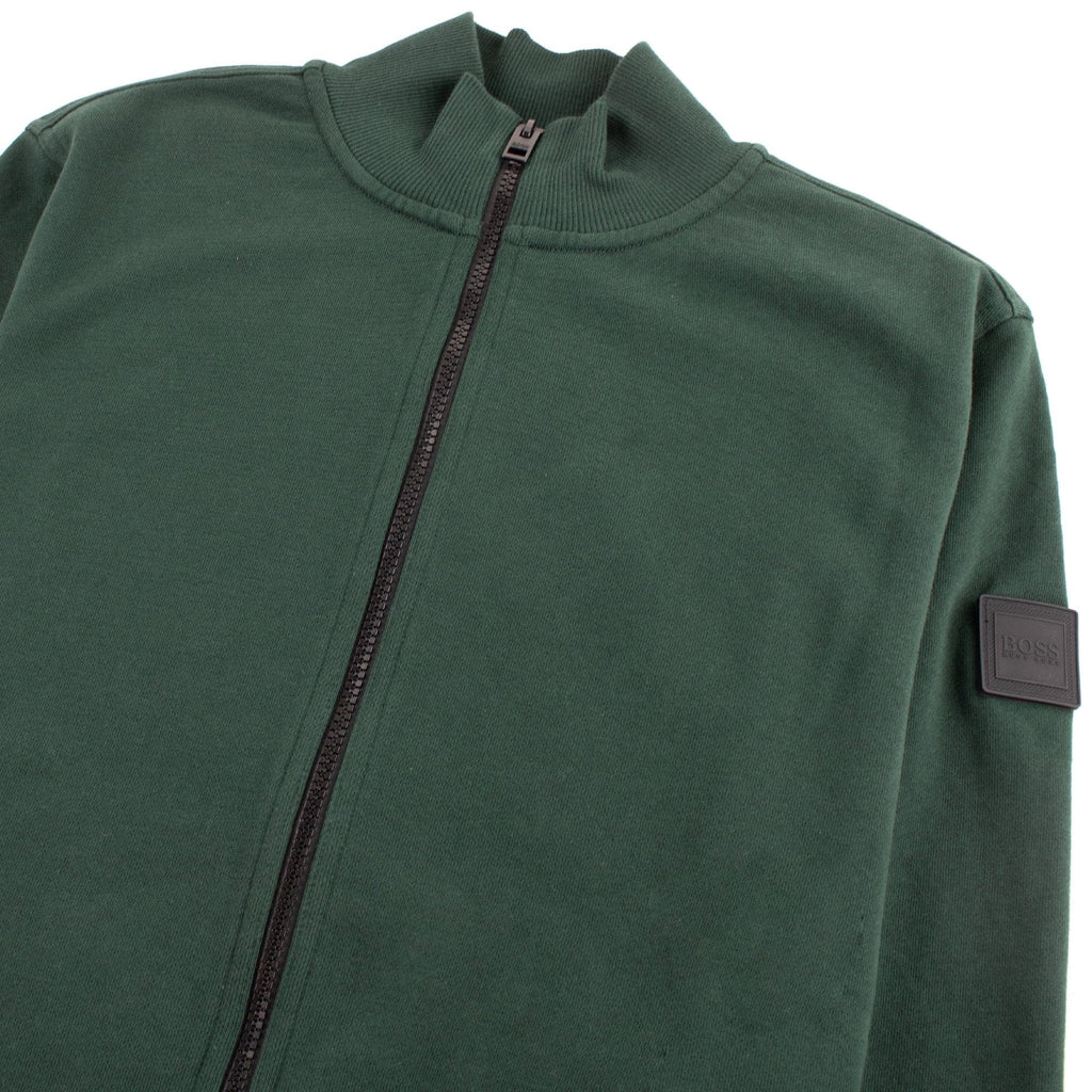 Hugo Boss Relaxed Fit Cotton Jacket Green