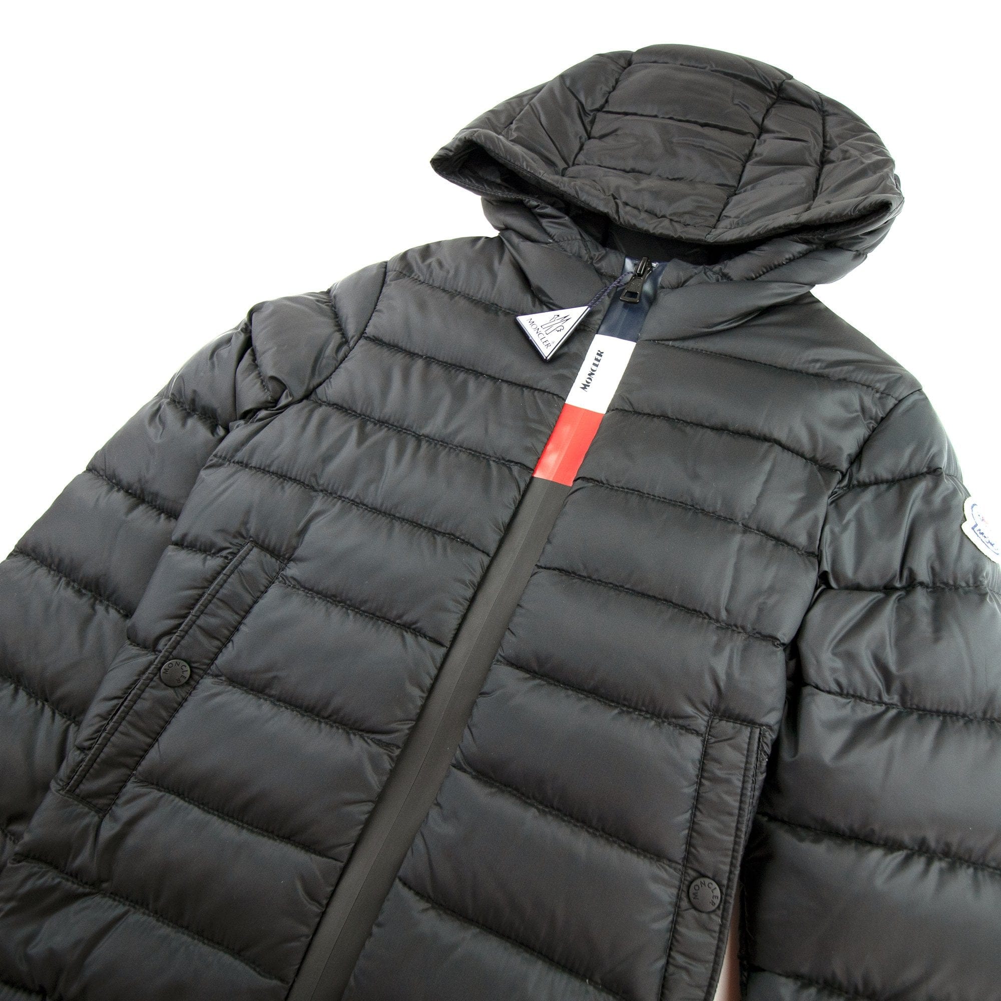 Moncler Junior Rook Padded Jacket Black 999