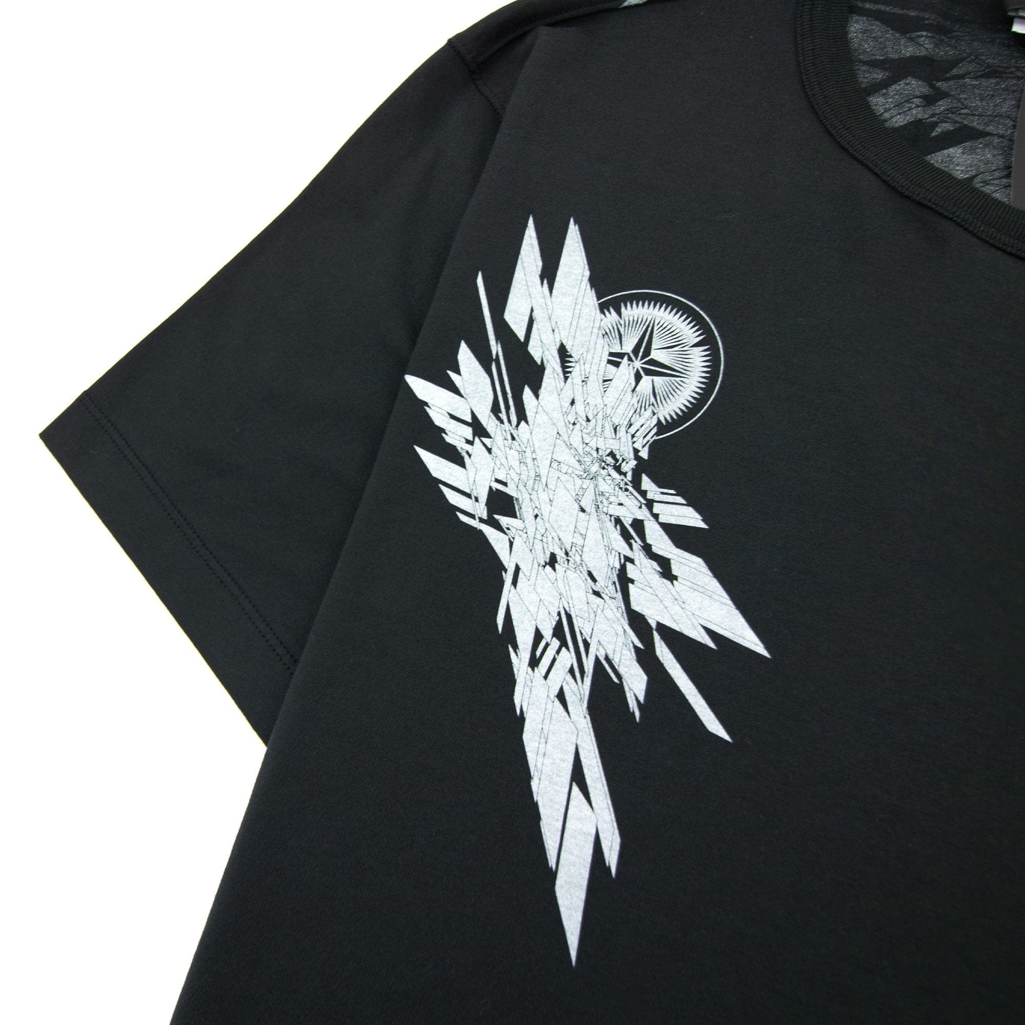 Stone Island Shadow Project Mako Logo Tshirt Black