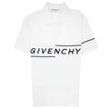 Givenchy Broken Logo Polo Shirt White
