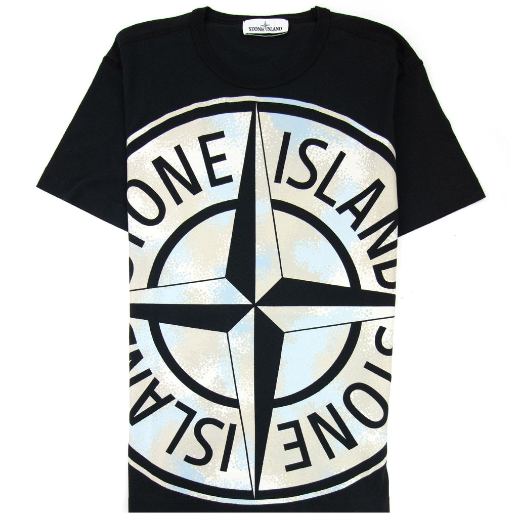 Stone Island Big Loom Tshirt Black