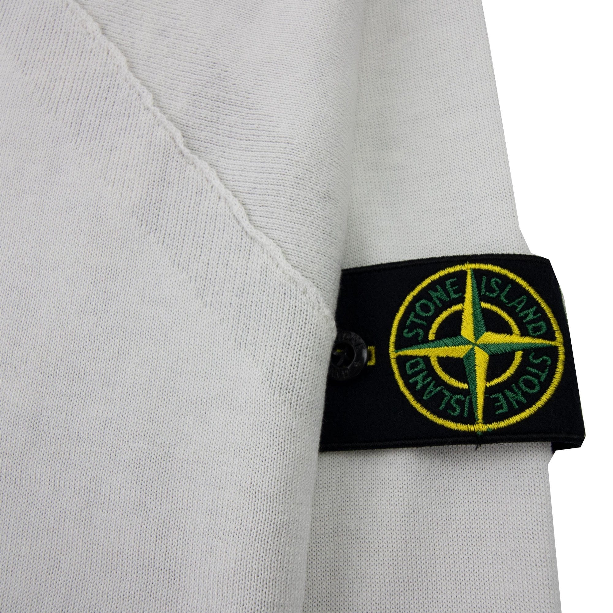 Stone Island Reversible Knit Pullover Light Grey