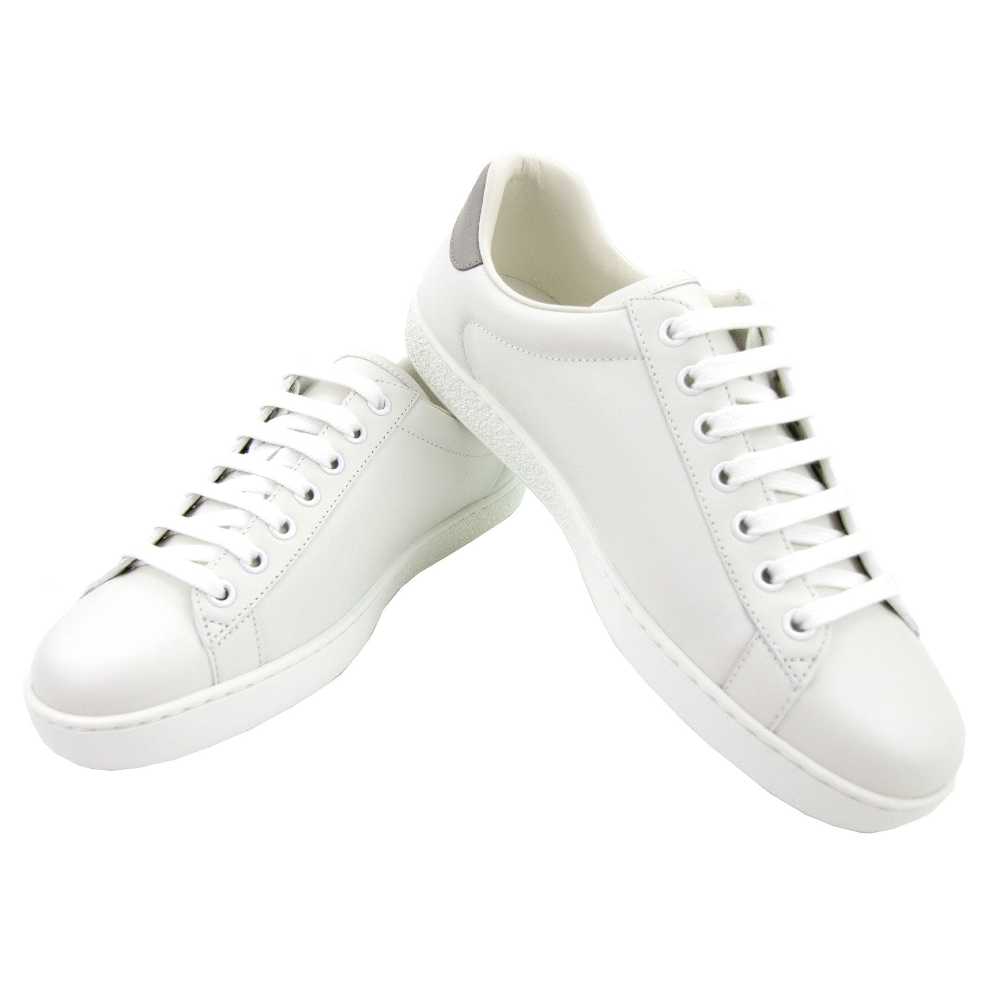 Gucci Ace With Interlocking G Sneakers White 9094