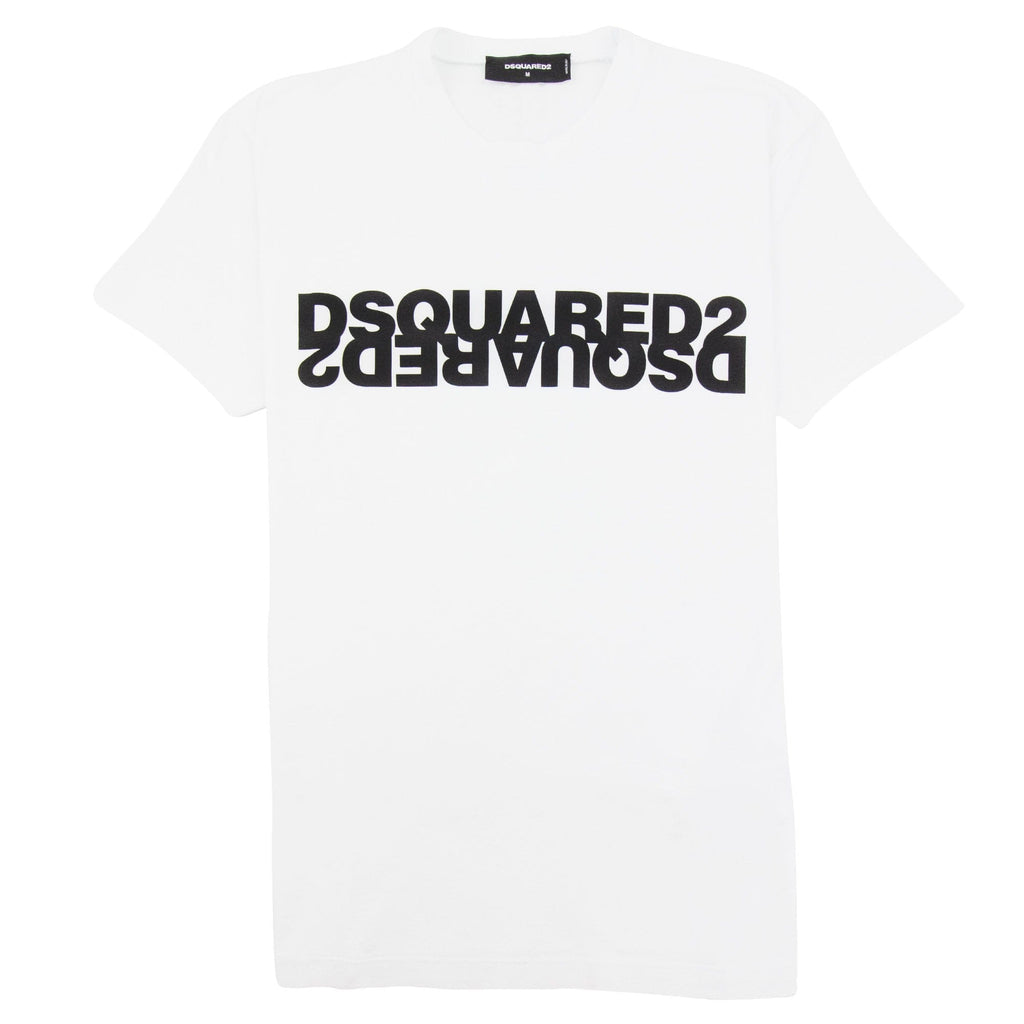 Dsquared2 Mirror Logo Tshirt White